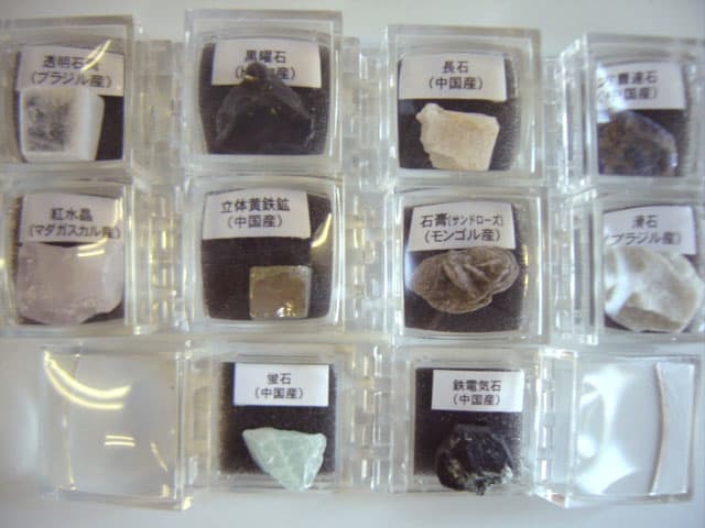 ♯Gzi10Fe好奇心倶楽部化石・鉱物標本図鑑2全12種