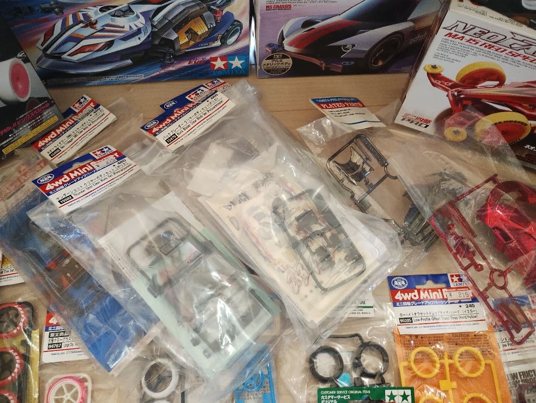 ミニ四駆　パーツ　まとめ売り　引退品