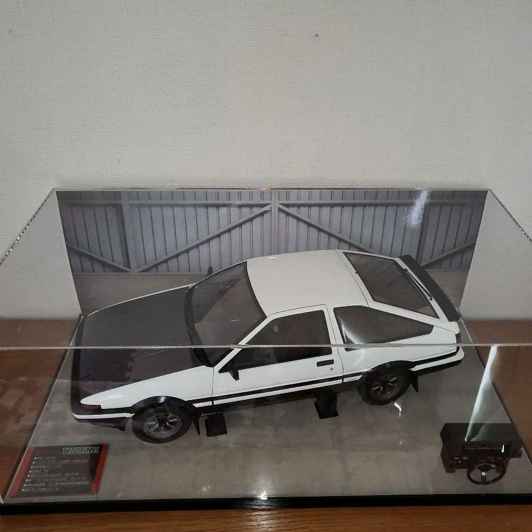 デアゴスティーニ　AE86 1/8　スプリンタートレノアクリルケース付