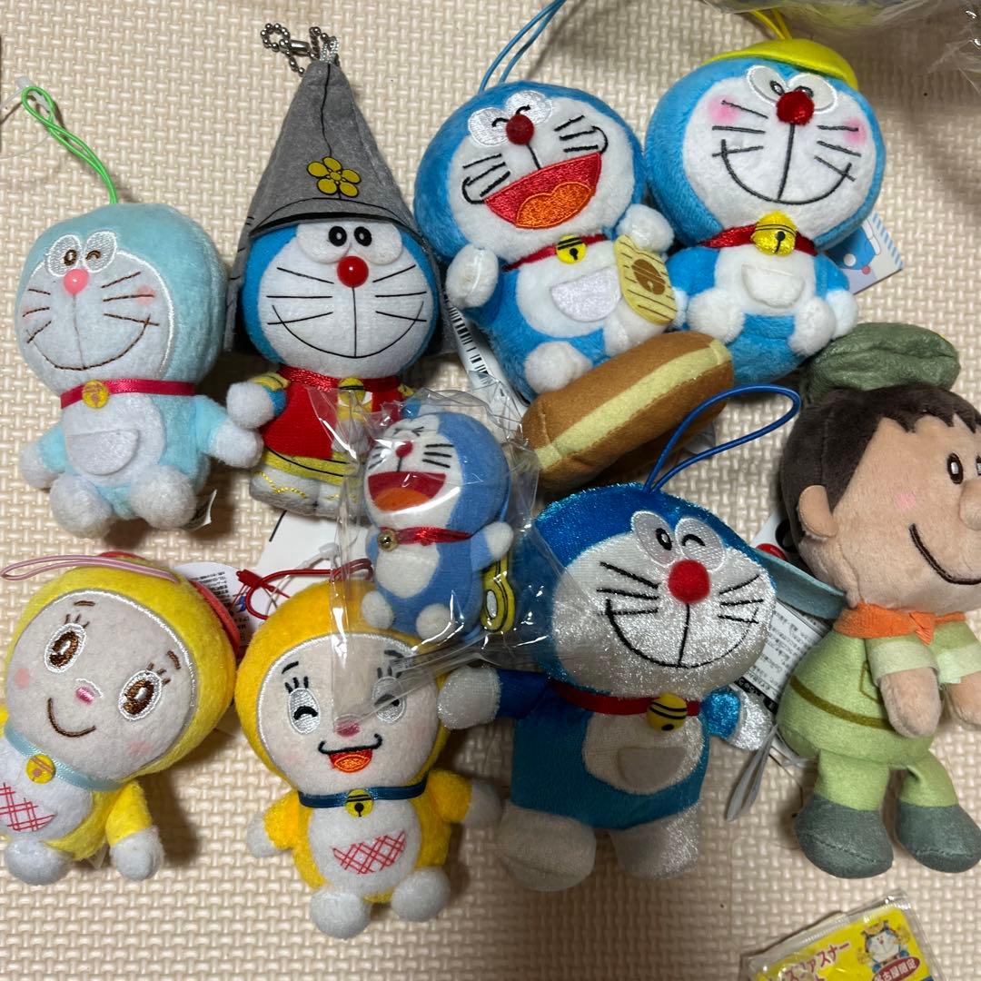 大量 ドラえもん ぬいぐるみ マスコット　ストラップ まとめ売り