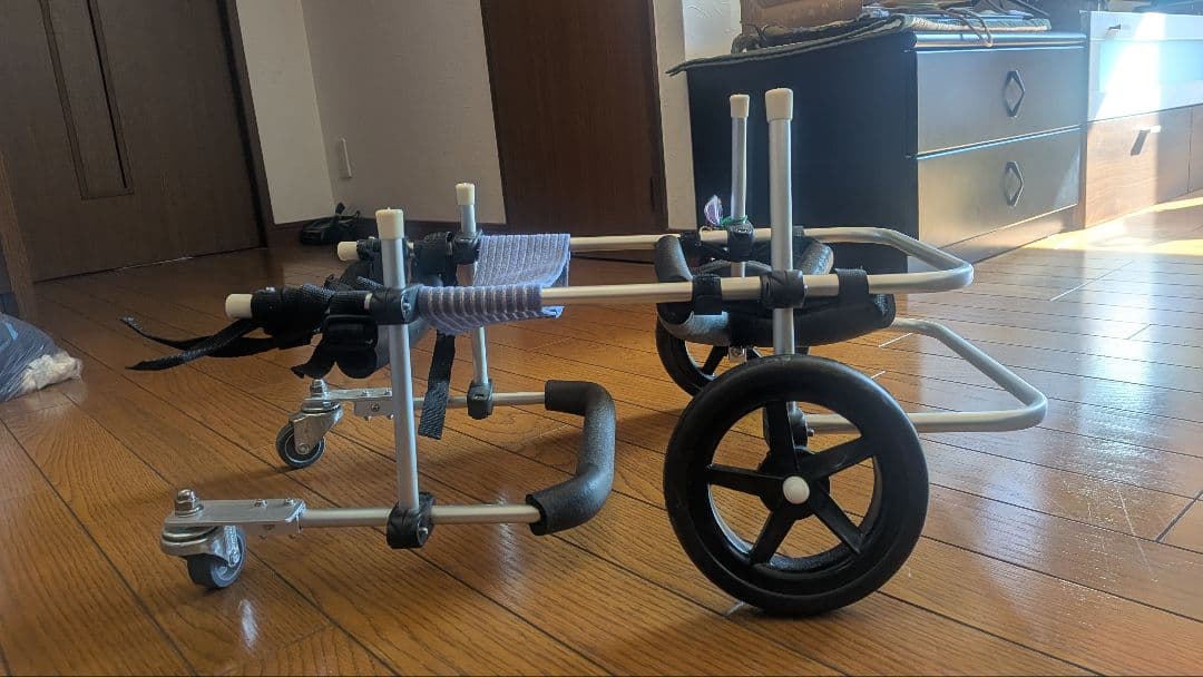 小型犬用4輪歩行機