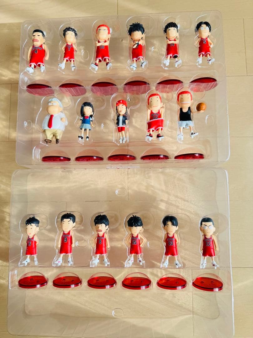 SLAM DUNK フィギュアコレクション 初回生産版　湘北セット、山王セット