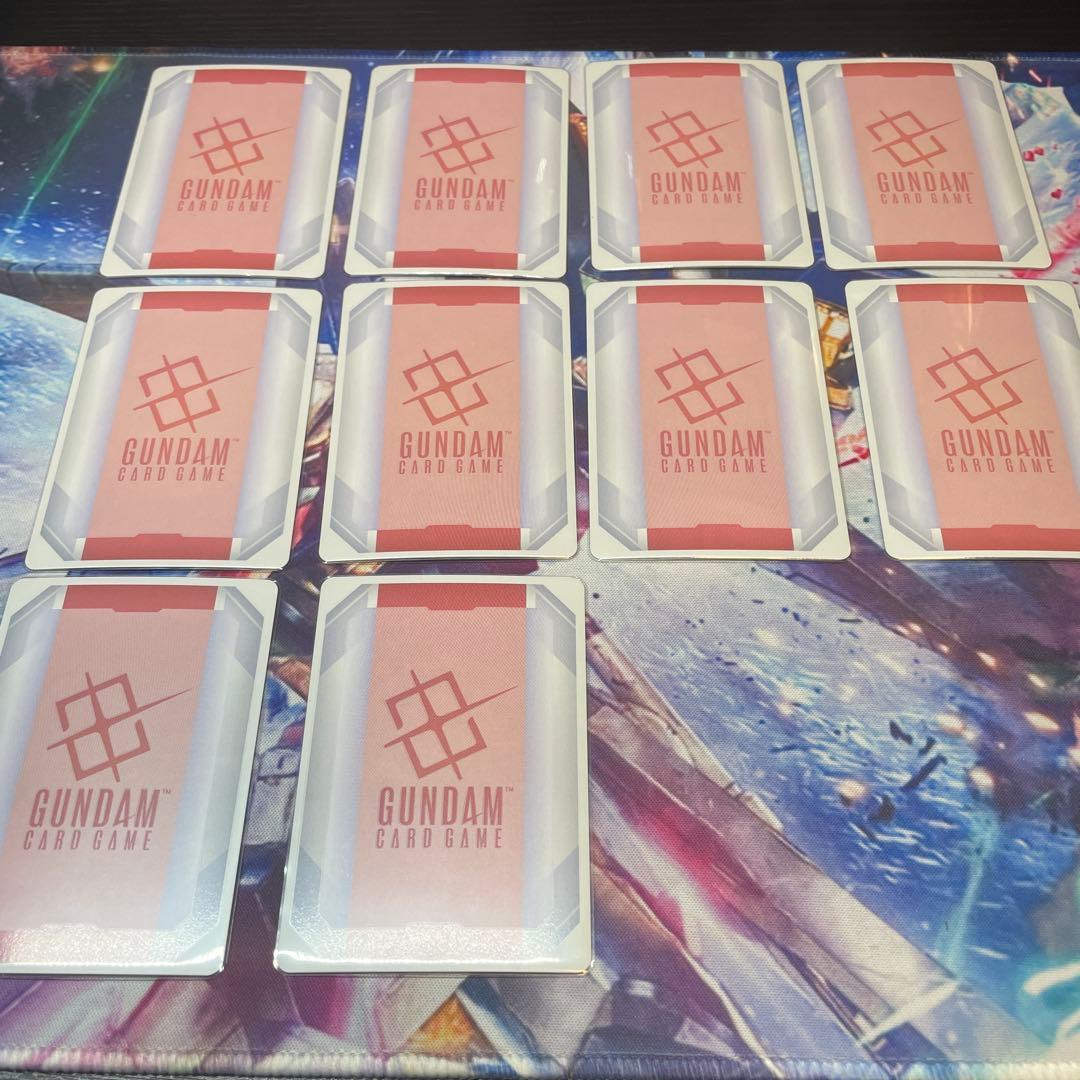 ガンダムカードゲーム　リソース　パラレル　10枚セット β版