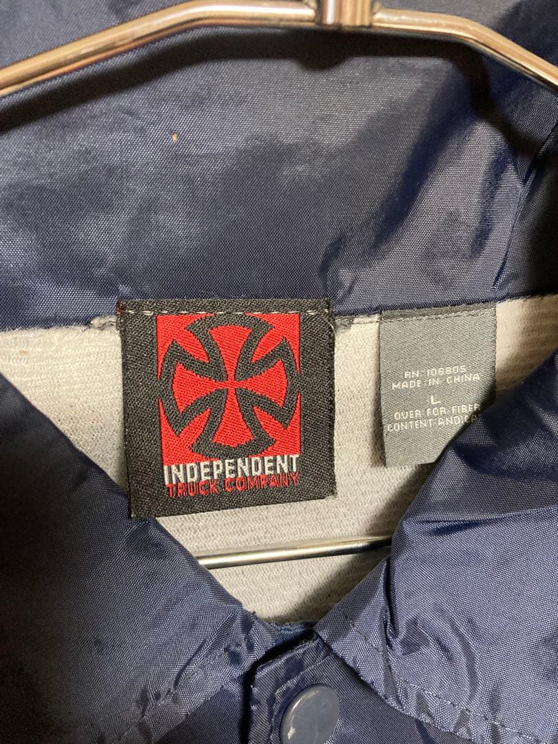 極美品　インディペンデントINDEPENDENT コーチジャケット ネイビーL