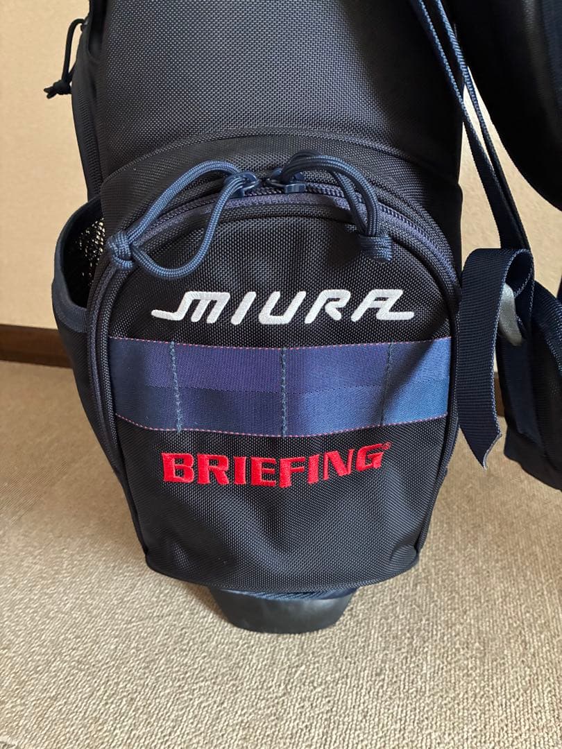 三浦技研×BRIEFING コラボキャディバッグ & ヘッドカバーセット