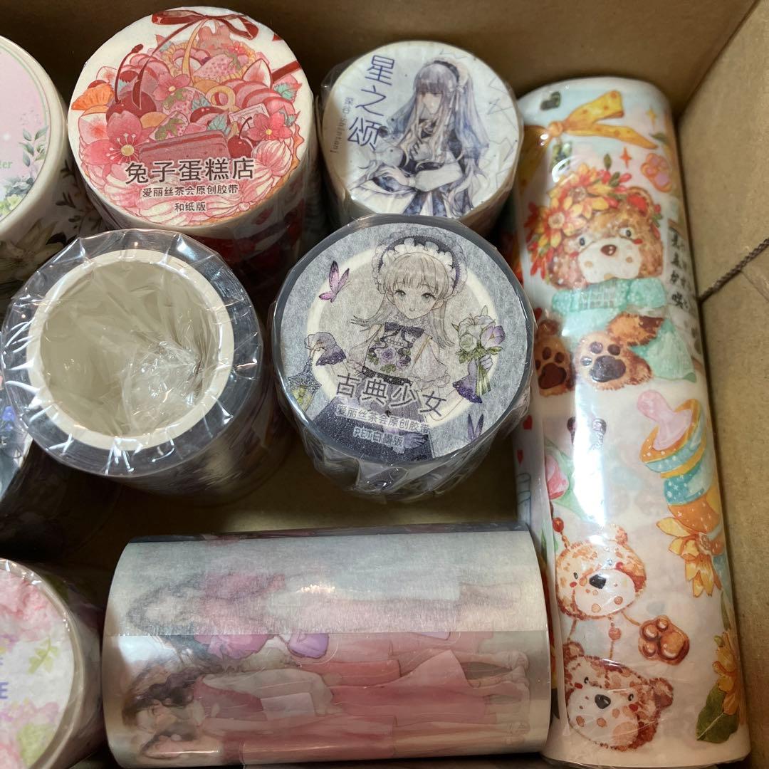 ［新品］海外マスキングテープ　PET tape まとめ売り