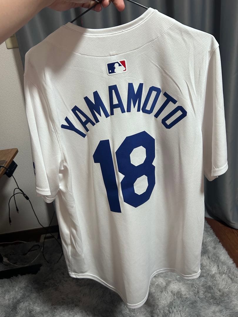 新品 タグ付き ドジャース 山本由伸 #18 NIKE 正規品 ユニフォーム M