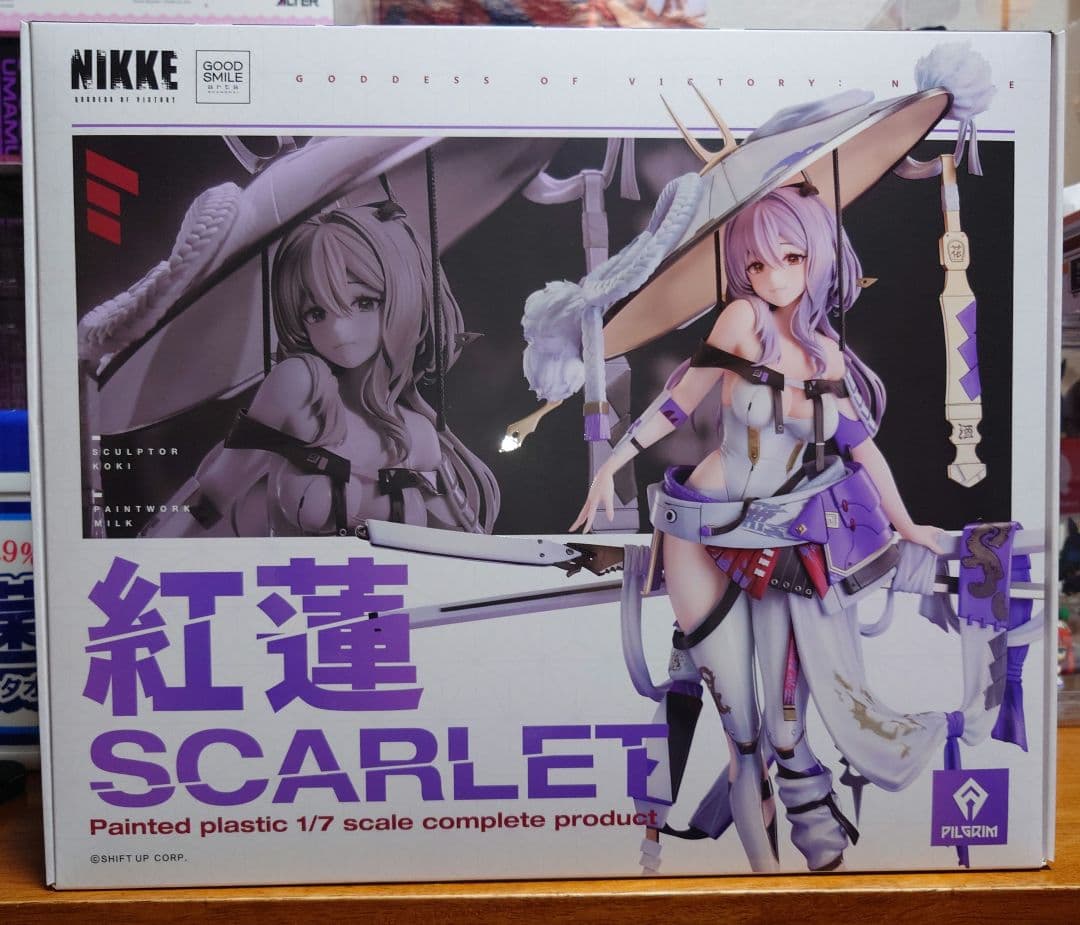 勝利の女神NIKKE メガニケ　紅蓮フィギュア　1/7