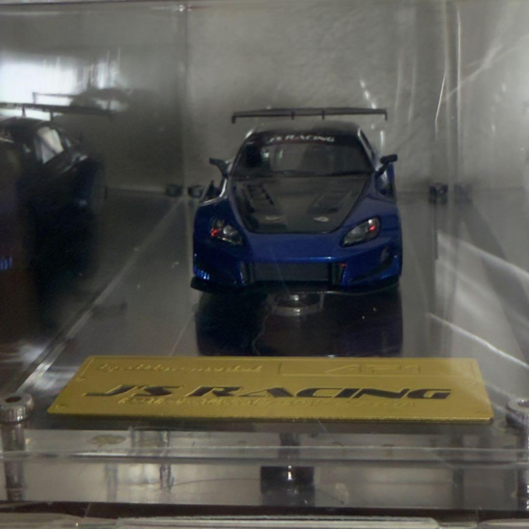 イグニッションモデル1/64 J’S RACING S2000 (AP1)ブルー