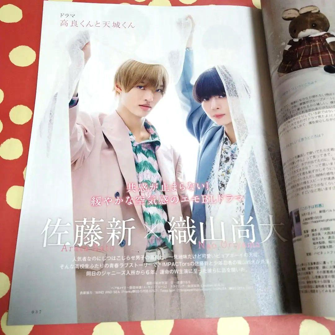 佐藤新　織山尚大　高良くんと天城くん　雜誌　写真　など