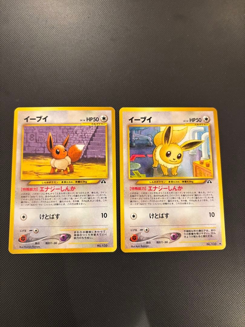 旧裏　美品・準美品　ブラッキー　イーブイ　ピチュー　プレミアムファイル2 neo