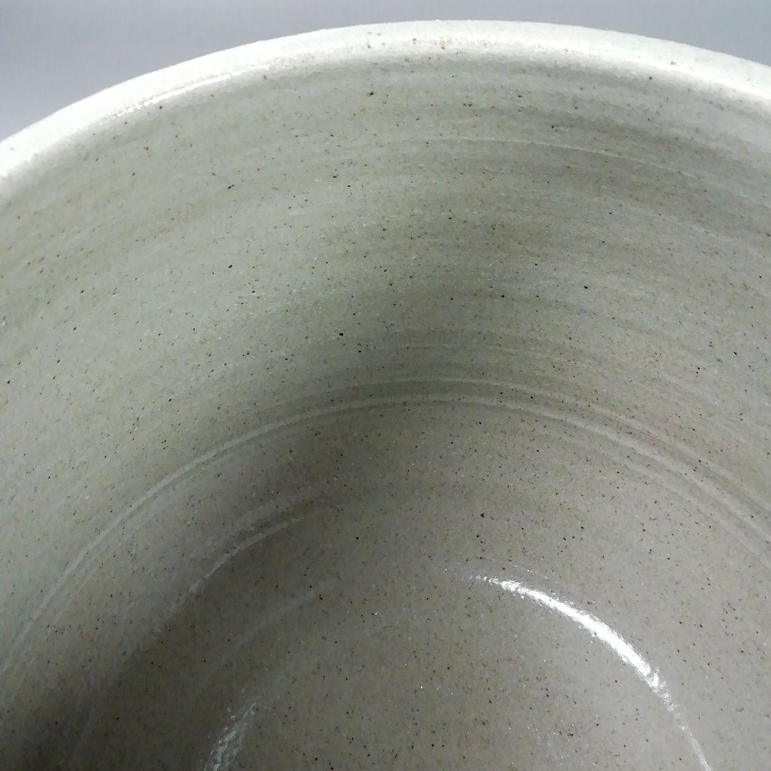 Ｗ１５１　水指　『阿漕焼』『三島芋頭　水指』『福森比路志』　共箱　茶道具