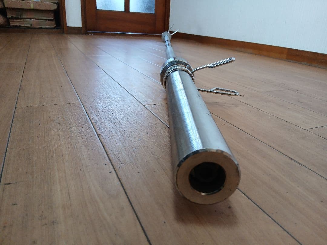 バーベル　オリンピックシャフト220cm　約20kg　径50mm