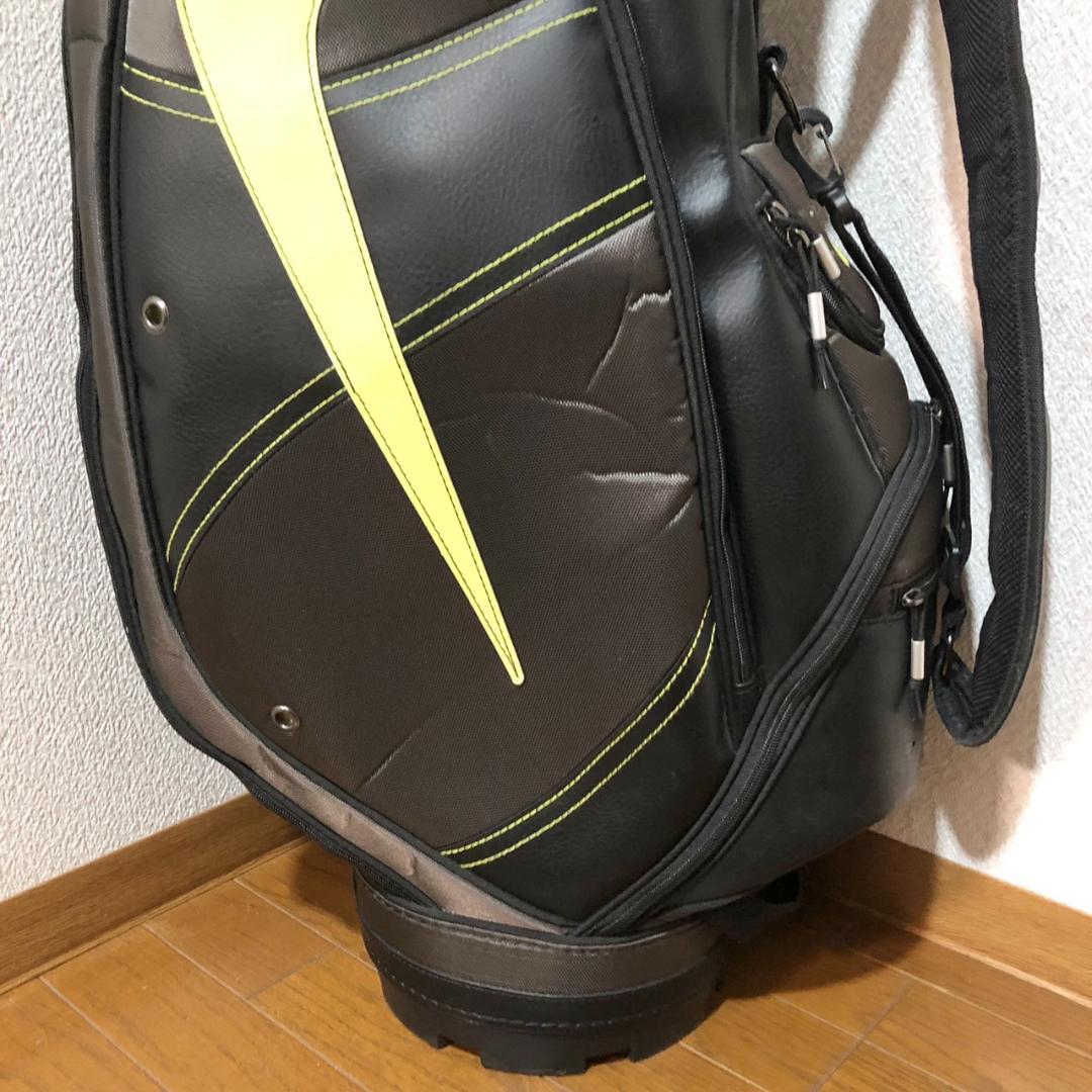 【希少・廃盤】 NIKE ナイキ ゴルフ キャディバッグ カート型 6分割
