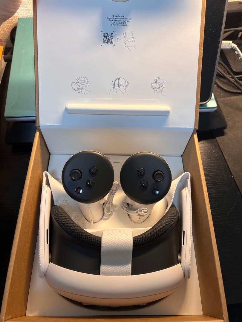  Quest 3 VRヘッドセット 512GB 4K