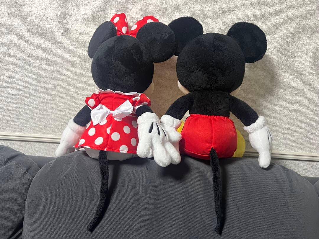 ディズニーランド ミッキーミニーぬいぐるみ