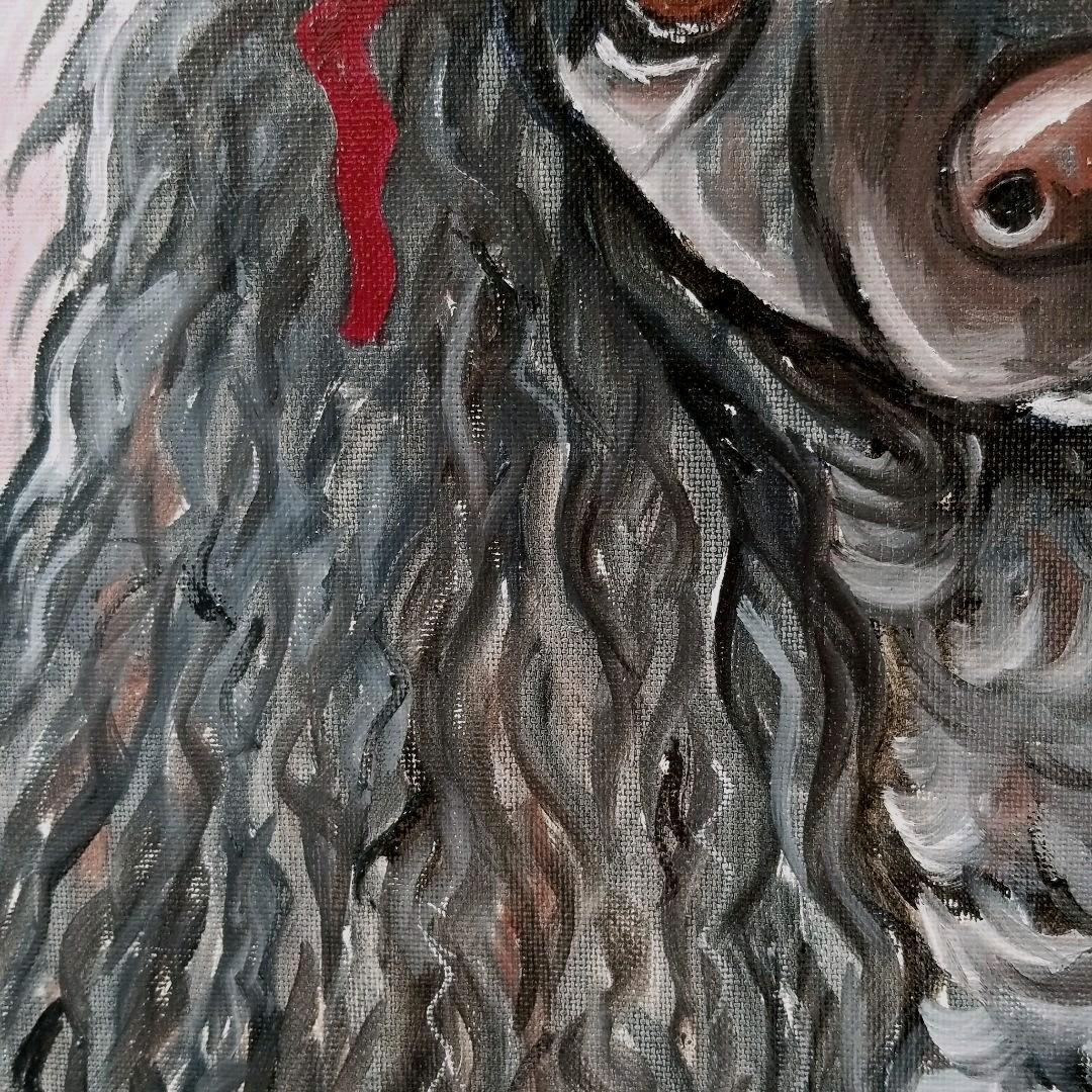 油絵　専用　ゴージャスな犬たち