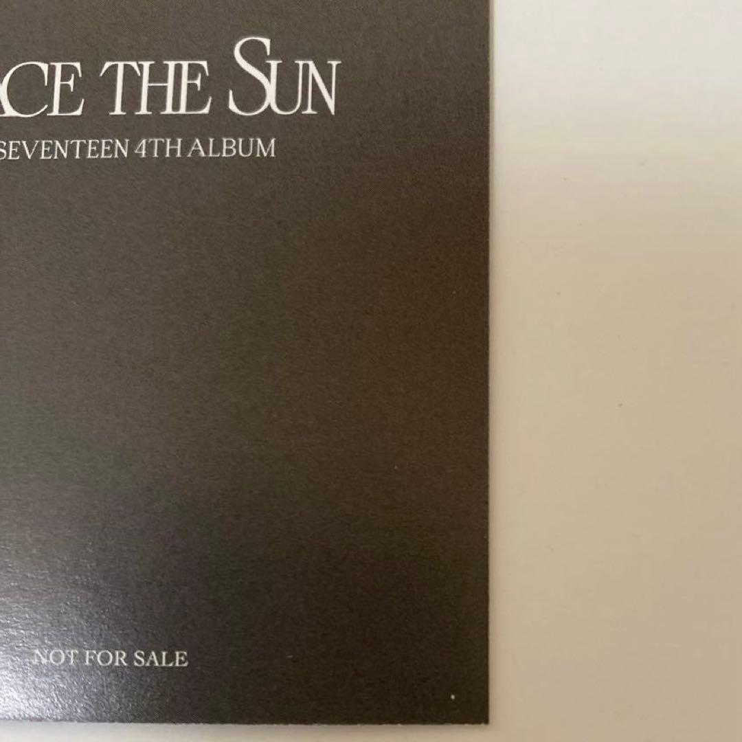 SEVENTEEN ジョシュア face the sun ラキドロ　トレカ
