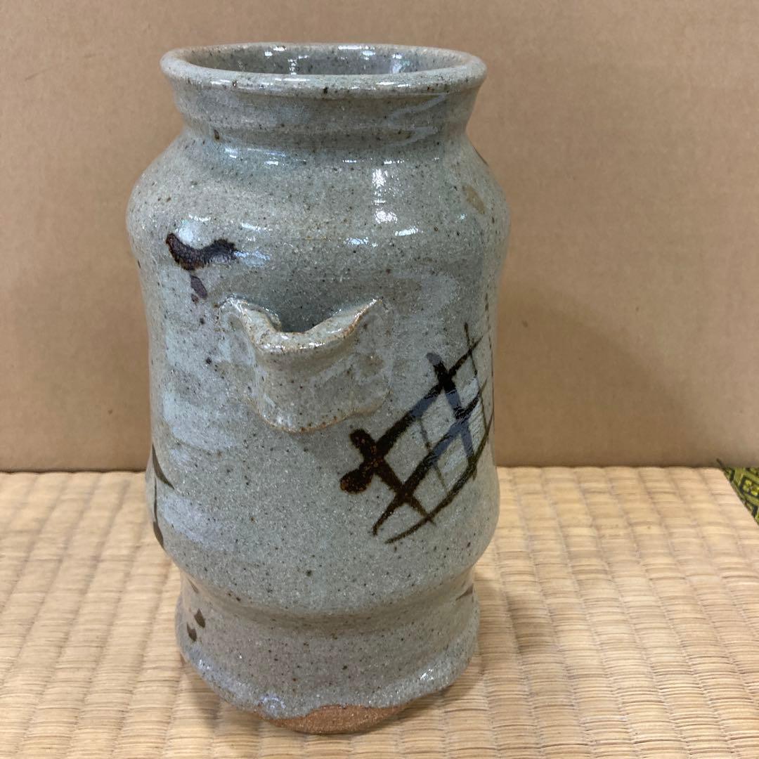 矢野知　絵唐津花入