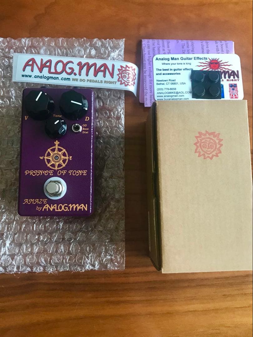 新品 Analogman Prince of Tone オーバードライブ