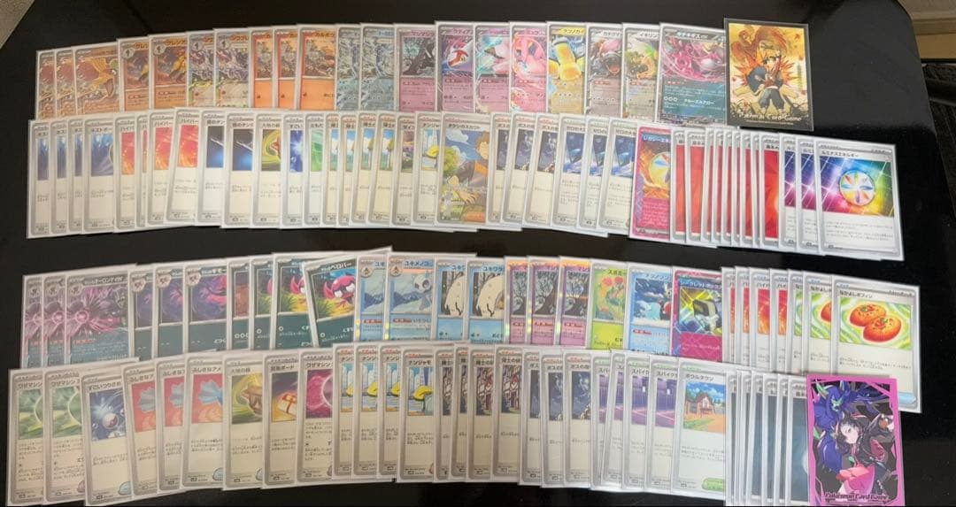 ポケカ　まとめ売り　引退品　完成デッキ×20個 計5000枚以上　サプライあり