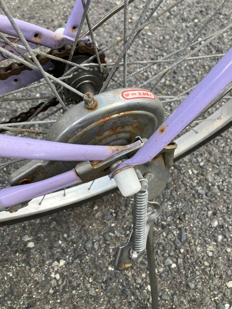 OLIVE des OLIVE 子供用自転車 パープル