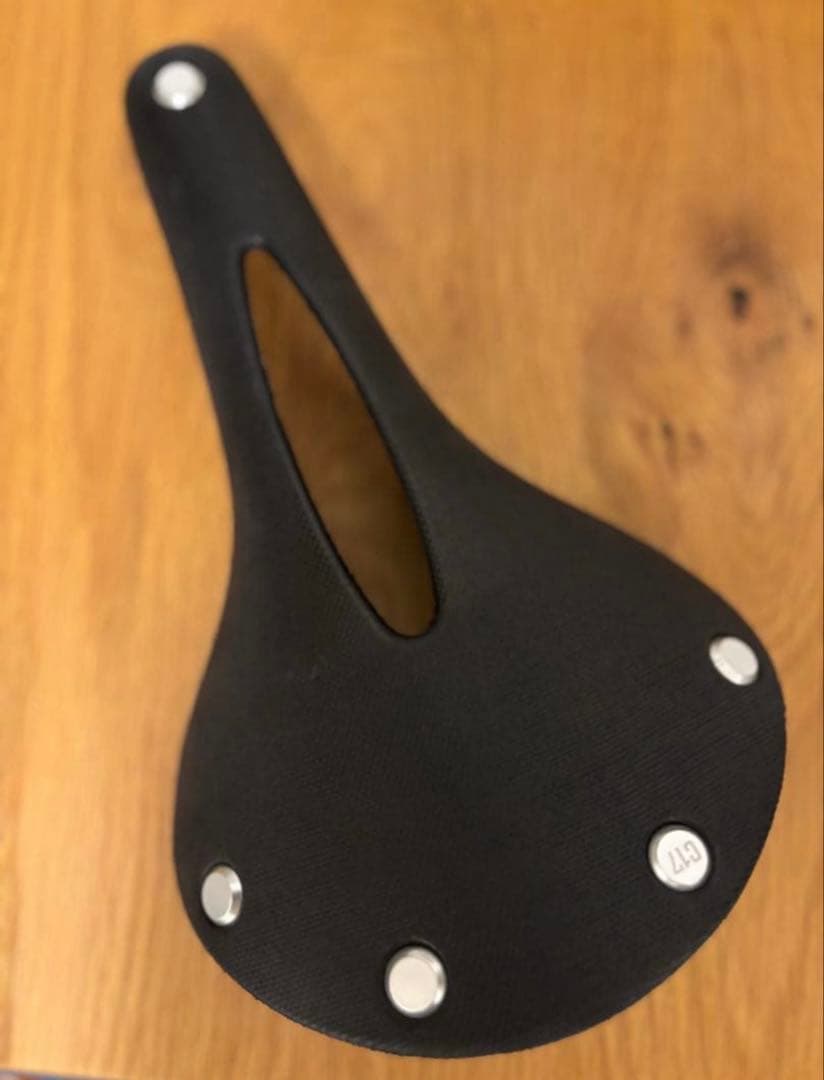 上州ジロー 　BROOKS cambium C17 CARVED 黒