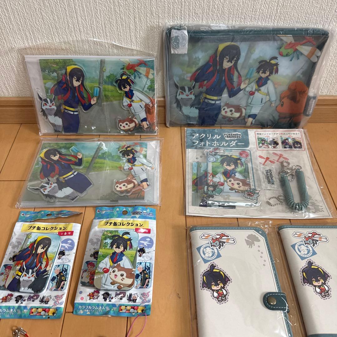 POKEMON TRAINERS ゼイユ&スグリ キタカミの里 グッズセット
