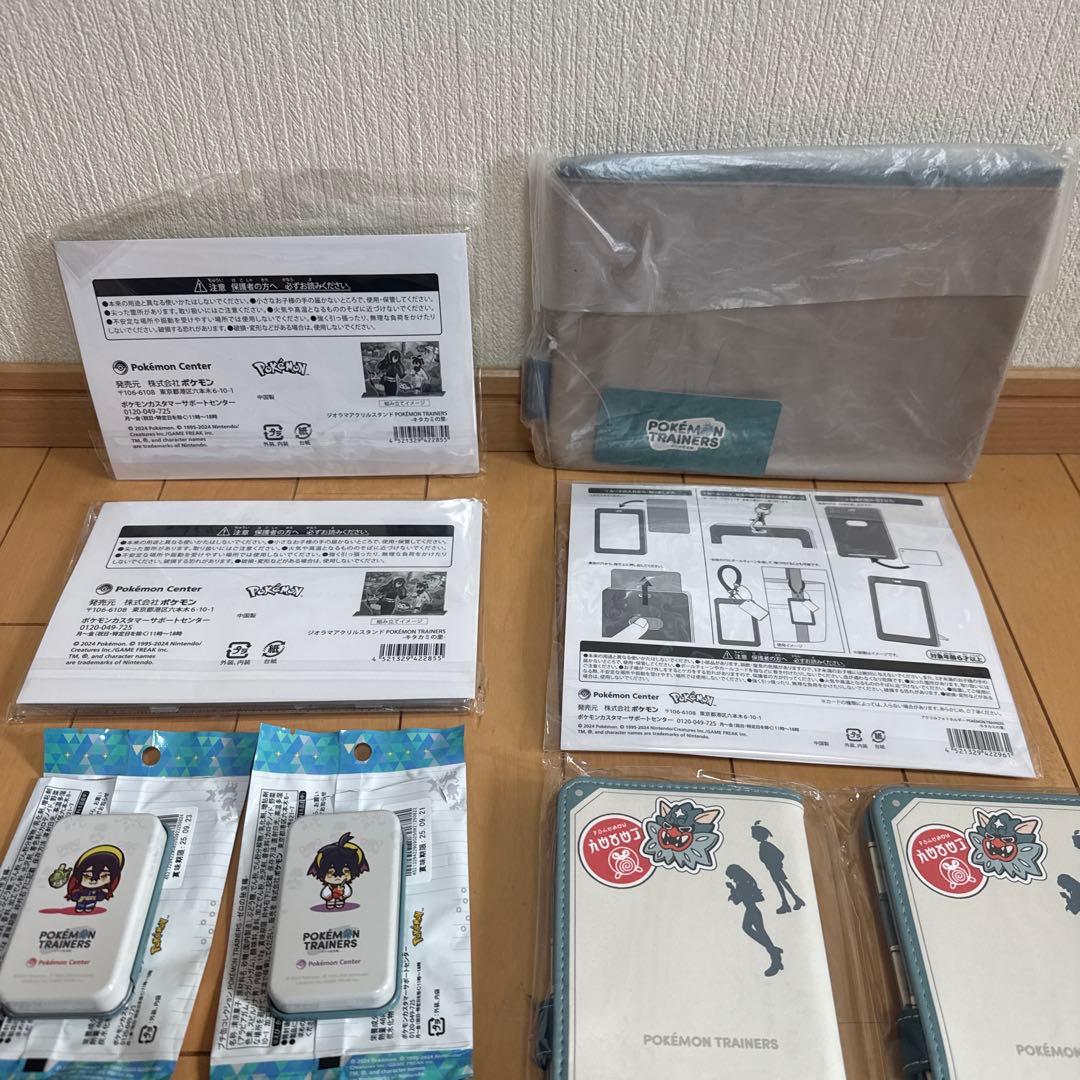 POKEMON TRAINERS ゼイユ&スグリ キタカミの里 グッズセット
