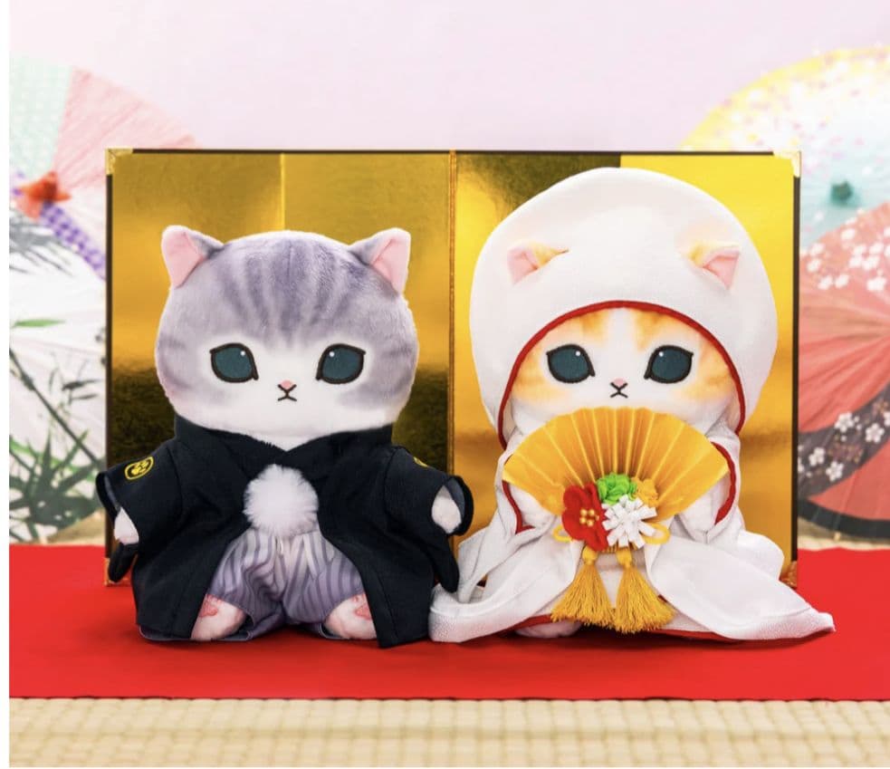 モフサンド 和装ウェディング 2体セット