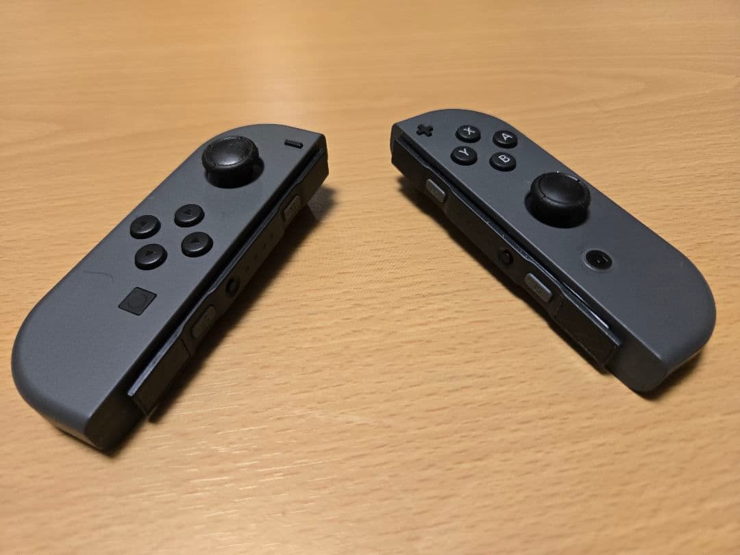 【美品・付属品有】Nintendo Switch グレー 付属品　バッテリーOK
