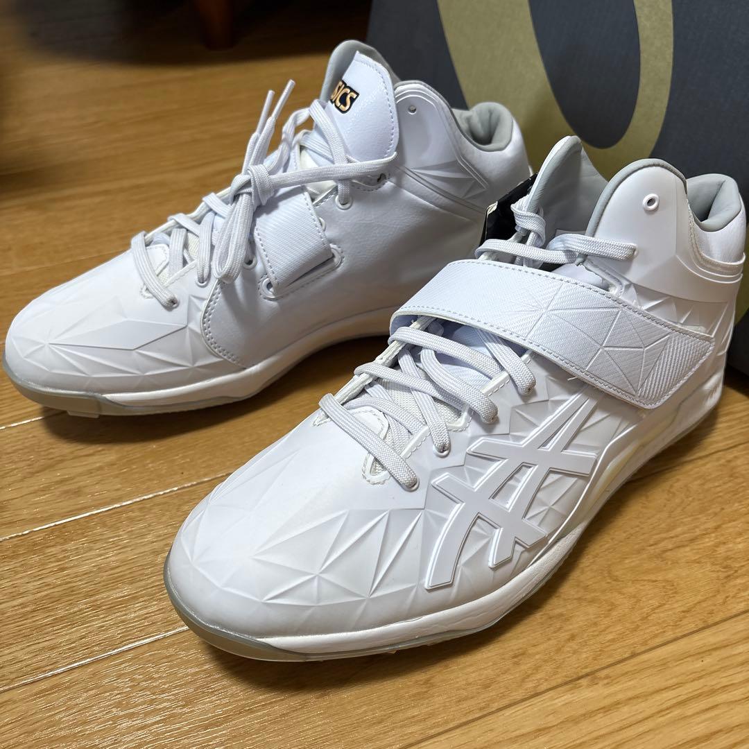 ASICS ホワイト スパイク