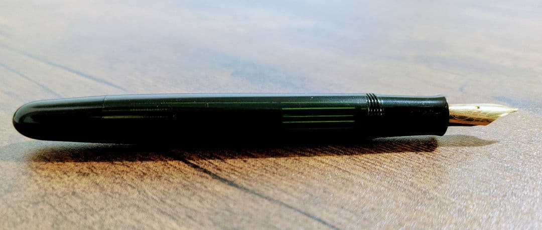 PELIKAN 万年筆 400NN 14金 ヴィンテージ ブラック ゴールド