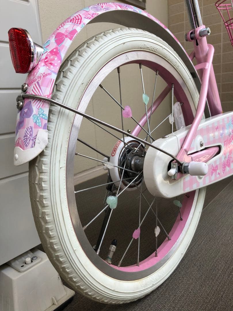 メゾピアノ　自転車　18インチ　中古　☆引取限定