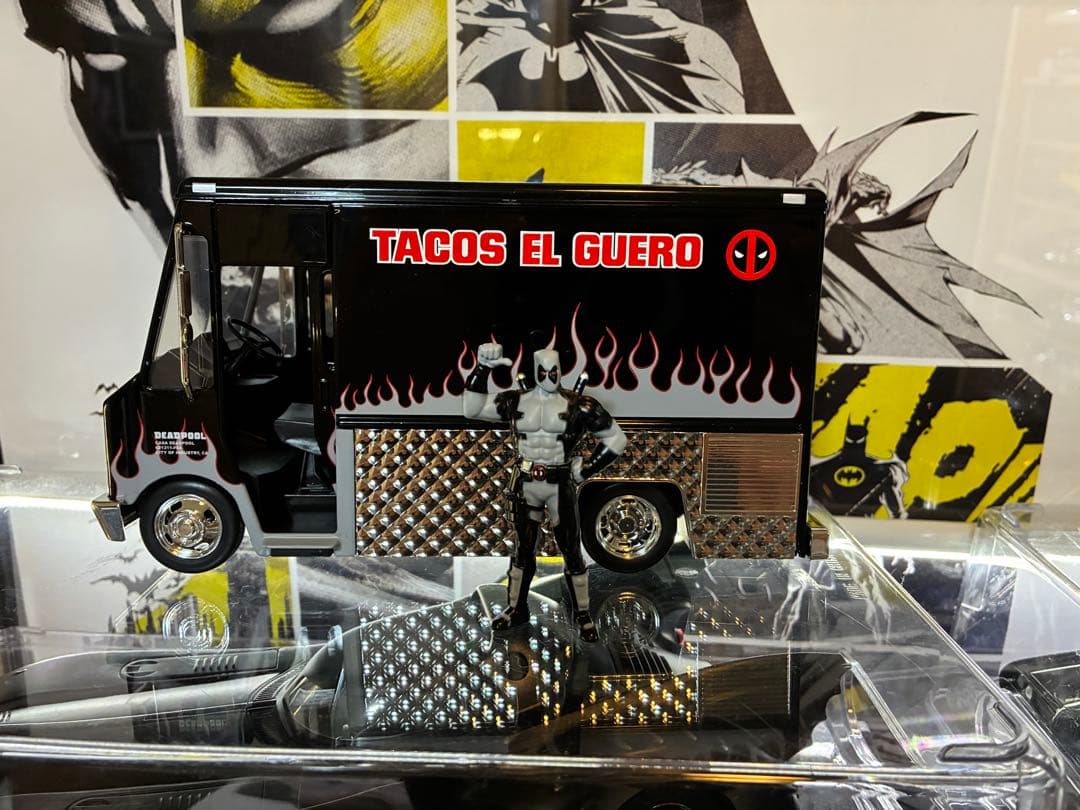Jada toys 1/24 タコ　トラック ブラック　デッドプール限定品