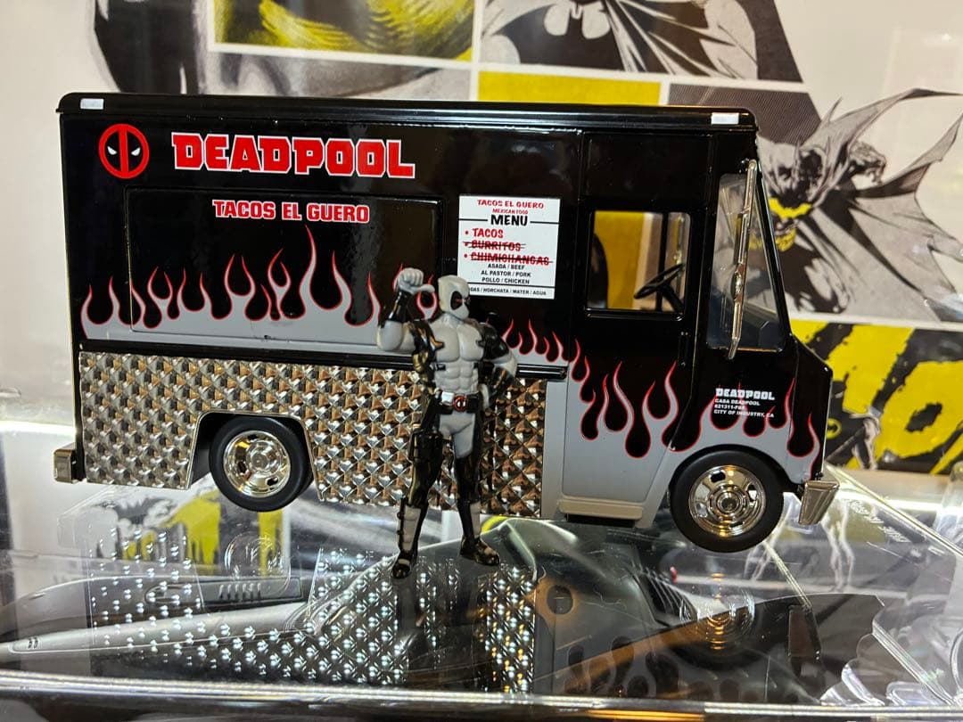 Jada toys 1/24 タコ　トラック ブラック　デッドプール限定品
