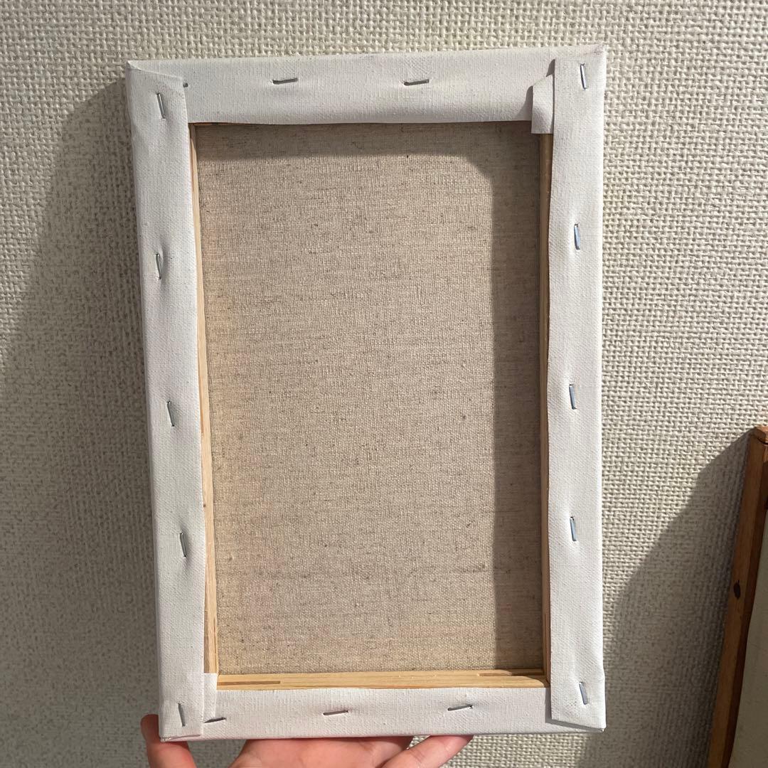 油絵　[月下の水着]   アート　インテリア　美術品