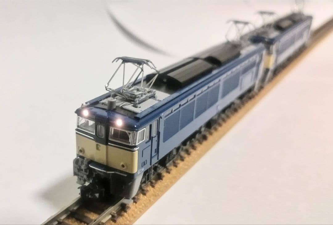 TOMIX JR EF63形電気機関車（2次形,青色）セット