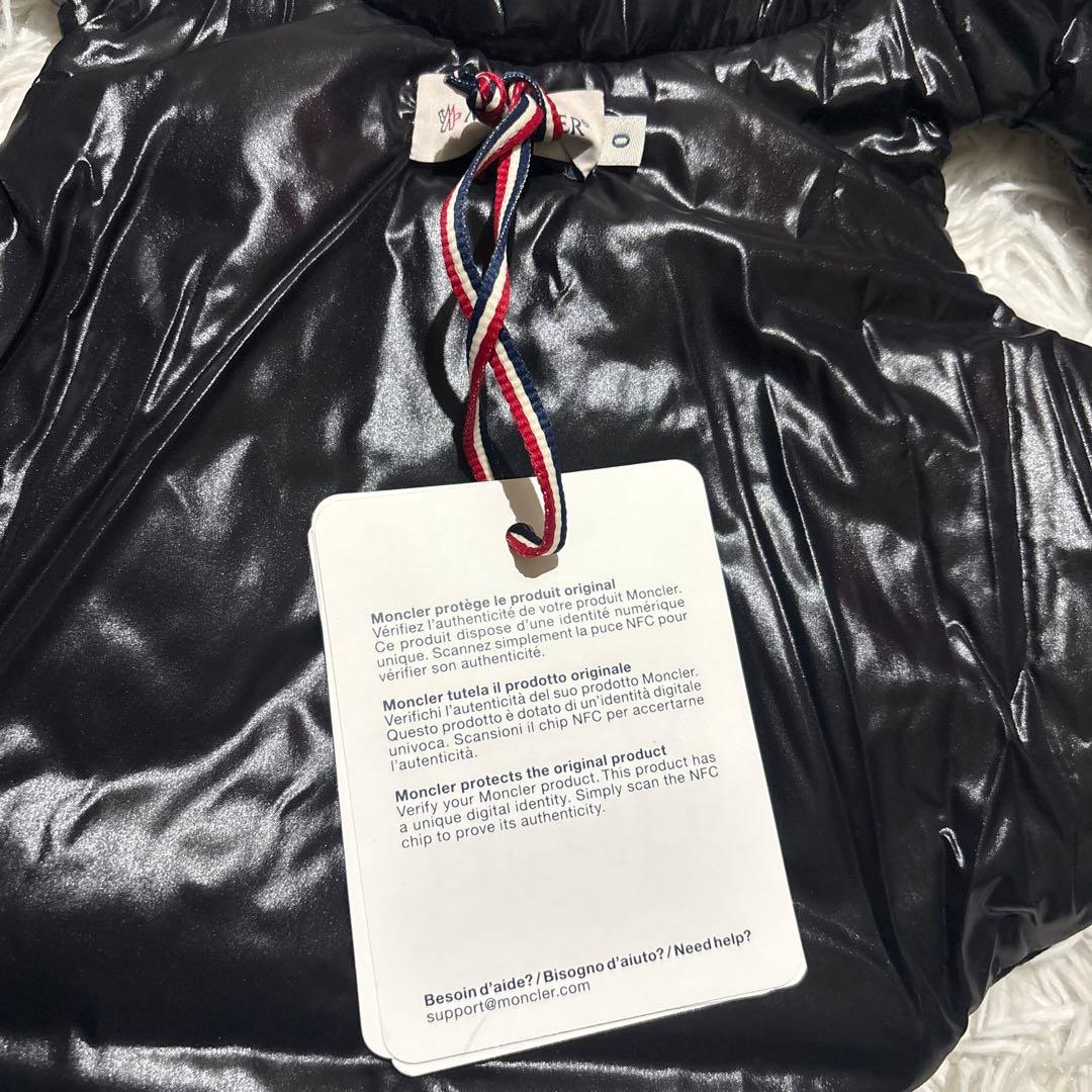 MONCLER & Poldo 犬服 ダウンジャケット 黒