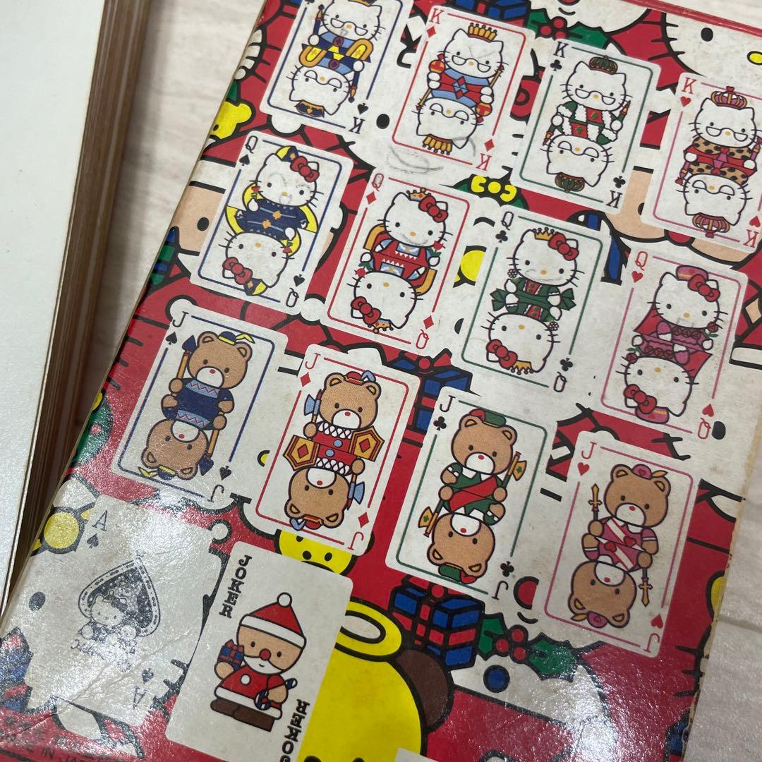 【超レア】ハローキティ クリスマス ビッグトランプ