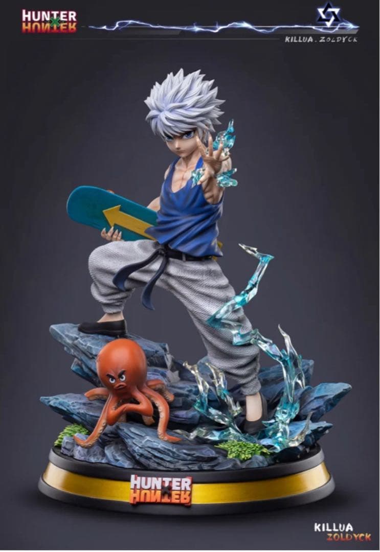 hunter×hunter キルア＝ゾルディック ガレージキット スタチュー⑦