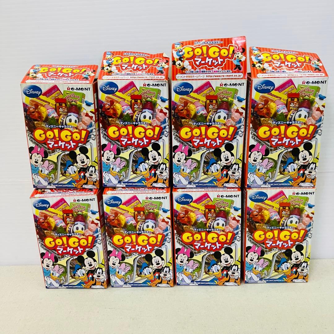 全8種コンプリート ディズニーキャラクター GO!GO！マーケット リーメント