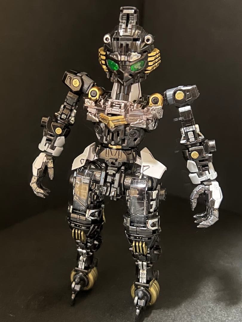 MGSD ガンダムエアリアル 塗装完成品+ウェポンディスプレイベースウエポン