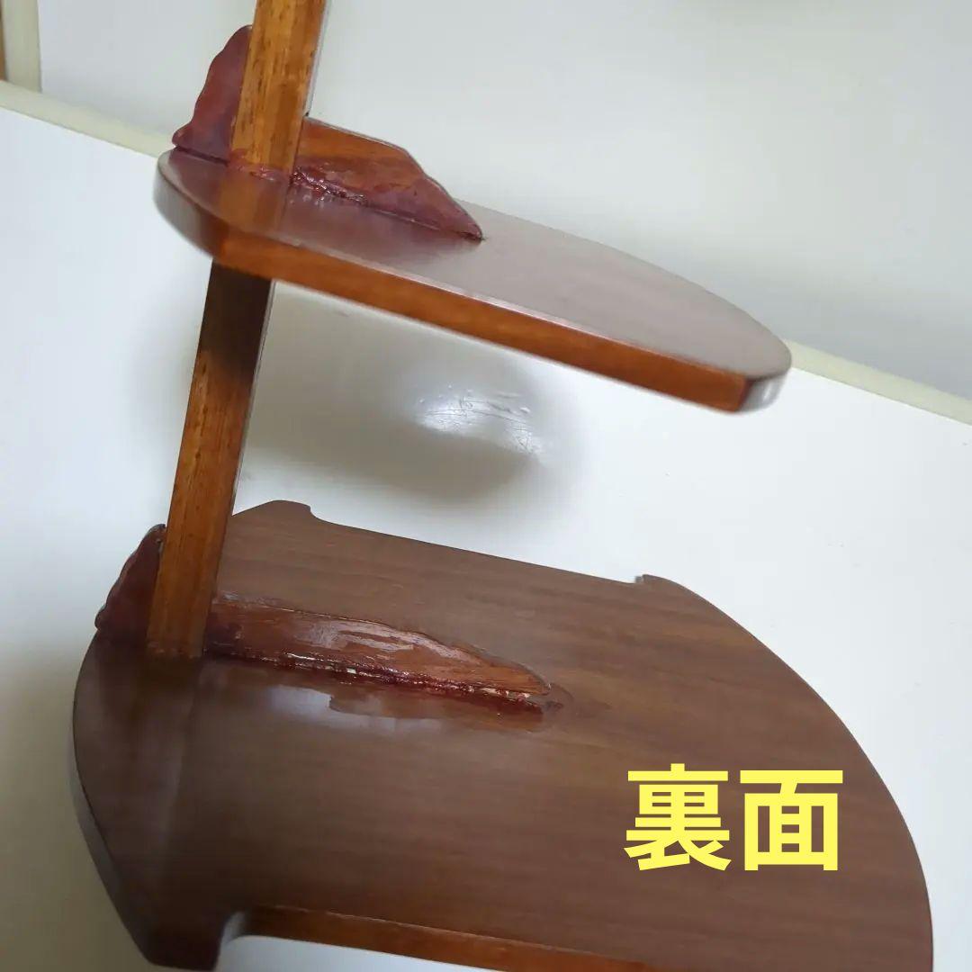 煎茶道具 棚 紅木