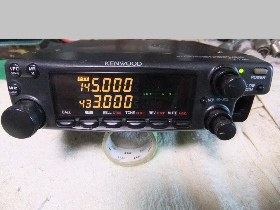 ☆最終値下！ケンウッド　144/430MHz帯モービル機　TM-732②（現状）