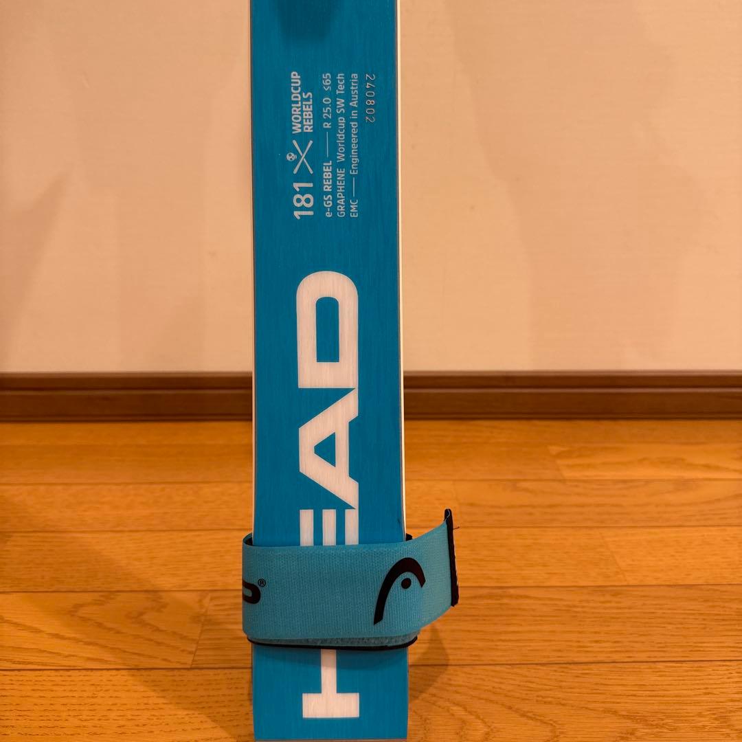 WCR e-GS Rebel2024 181cm R25 HEADスキー板