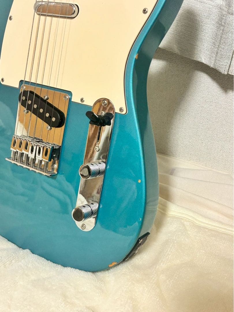 Squier Sonic テレキャスター ブルー ケース付き