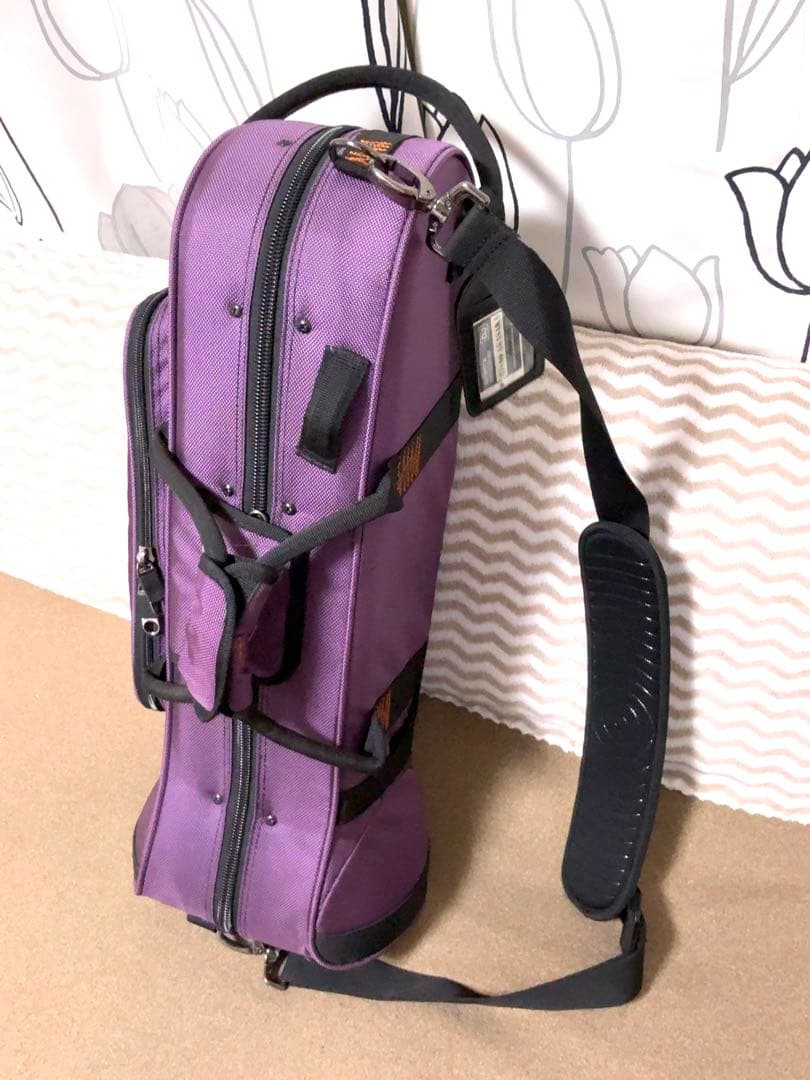 じ*ん様 PROTEC トランペット用シングルケース ストラップ付 中古 極美品