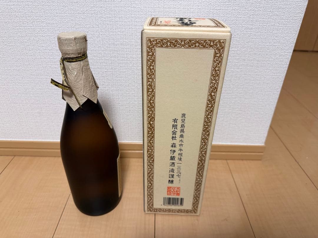 【未開栓】森伊蔵 720ml 金ラベル 箱付き ※箱・ラベルにダメージあり
