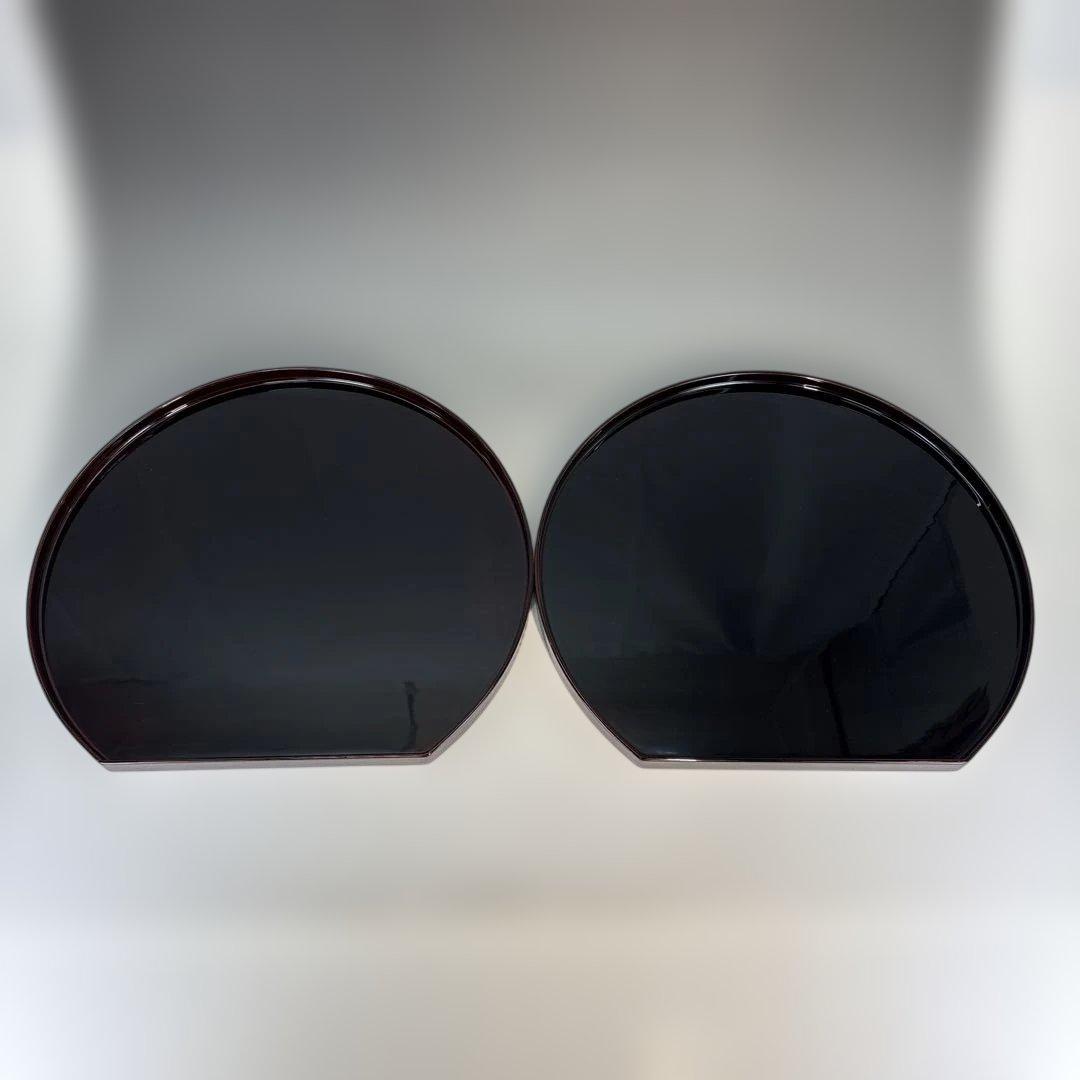 【中古品】輪島塗　会席膳五客（桐箱）USED〈税込•送料込〉